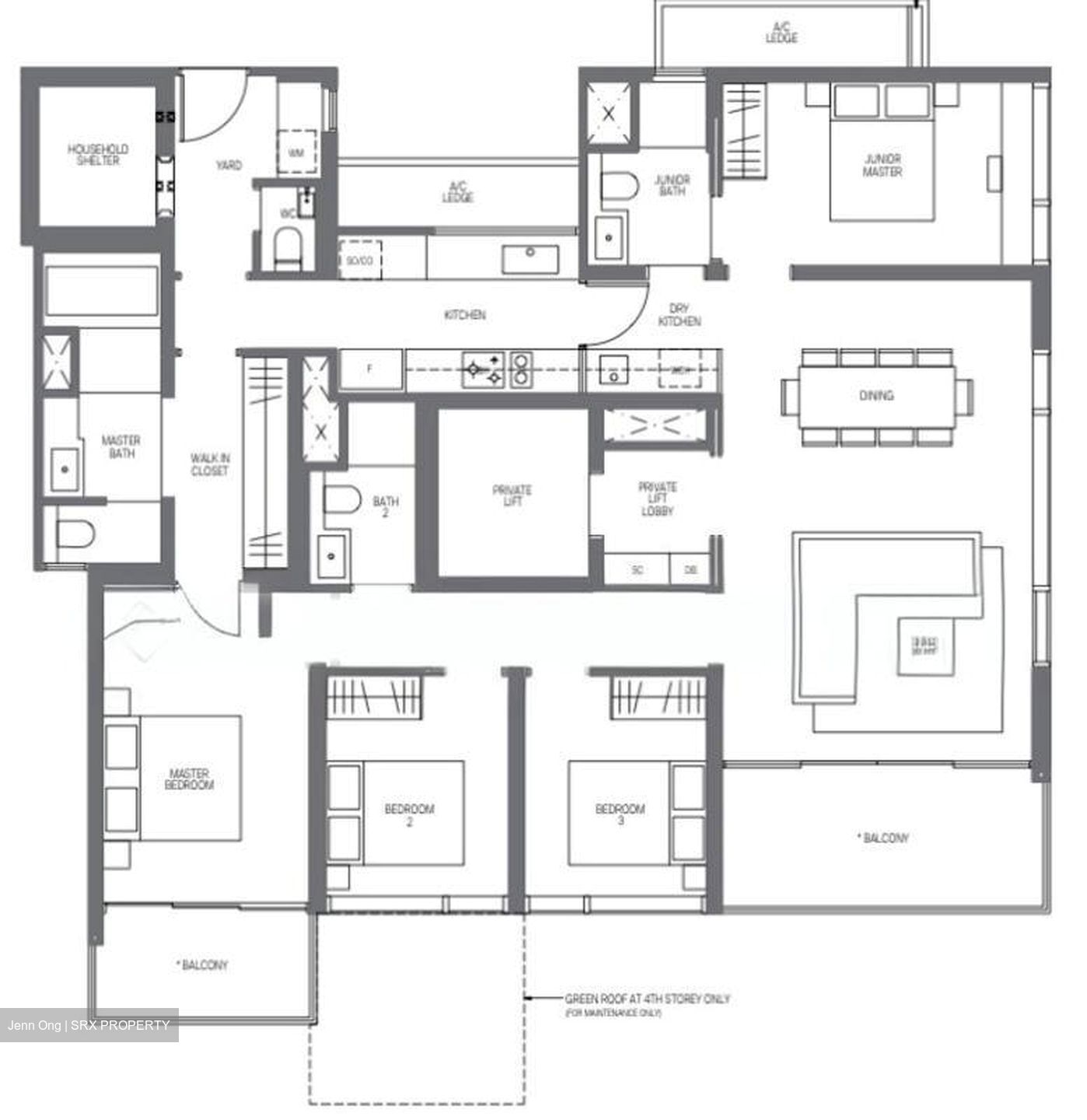 Midtown Modern (D7), Apartment #519510781
